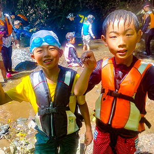 ひのはる川遊びキャンプ　チャレンジコース
