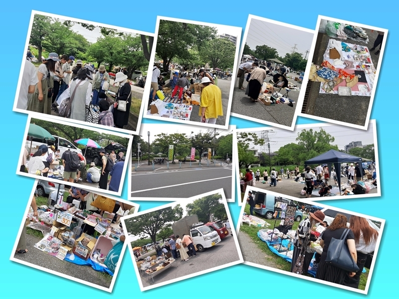 リサイクル＆手作りフリマ＠江戸川区新田6号公園