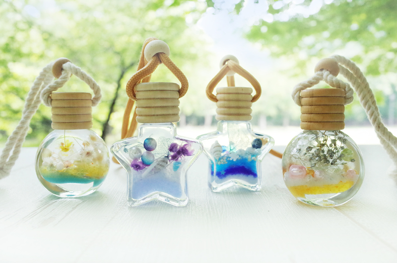 夏休み限定　「マリンハーバリウムのミニボトル」作り！