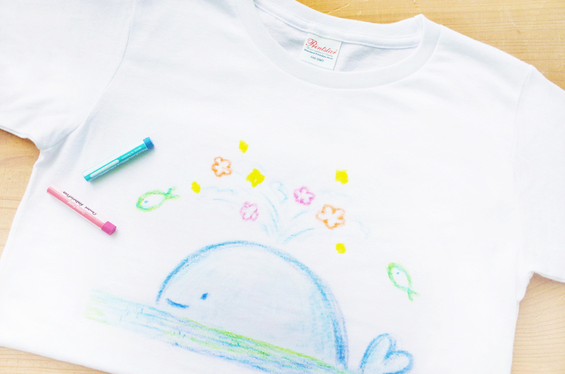 夏休み限定　【土日限定】「おえかきキッズTシャツ」作り