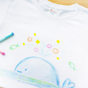 夏休み限定　【土日限定】「おえかきキッズTシャツ」作り