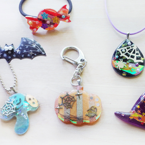 【ハロウィン限定】UVレジン｢ハロウィンアクセサリー｣