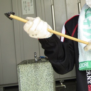 石器作り体験教室