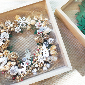 クリスマス限定「クリアフレームリース」