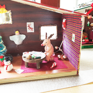 クリスマス限定　織物｢クリスマスコースター｣