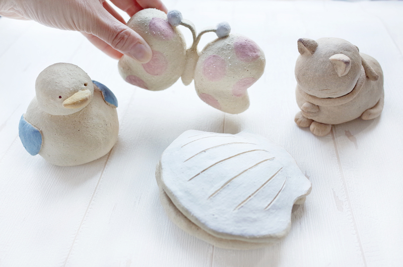 GW＆初夏限定　陶芸手びねり｢からころ土鈴｣づくり