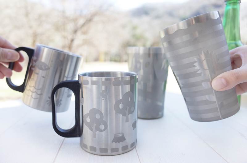 GW＆初夏限定　サンドブラスト｢マイタンブラー/マイマグ｣づくり