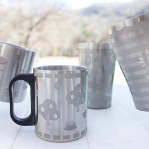 GW＆初夏限定　サンドブラスト｢マイタンブラー/マイマグ｣づくり