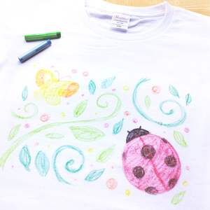 GW＆初夏限定　簡単｢おえかきキッズTシャツ｣づくり