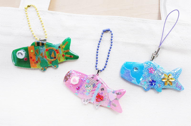 こどもの日スペシャルメニュー　｢こいのぼりアクセサリー｣づくり