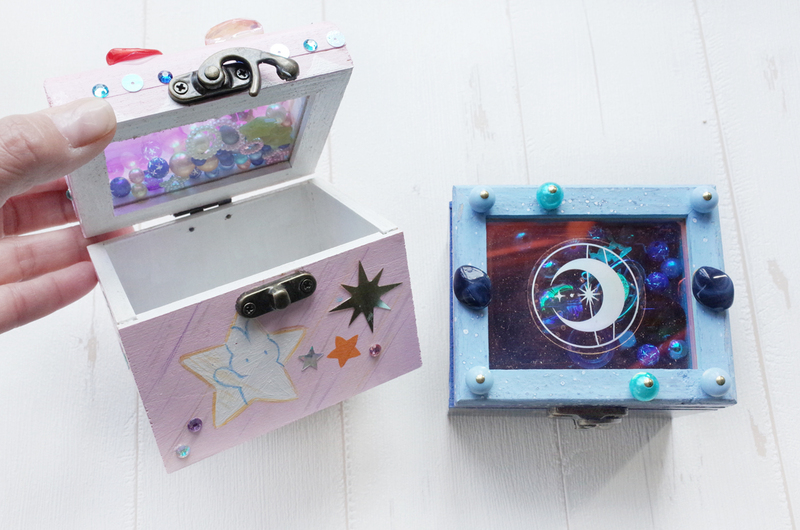 七夕特別メニュー　木工｢お星さまのひみつ箱｣作り