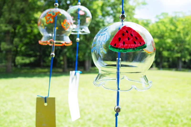 夏休み限定　｢おえかきレトロ風鈴｣