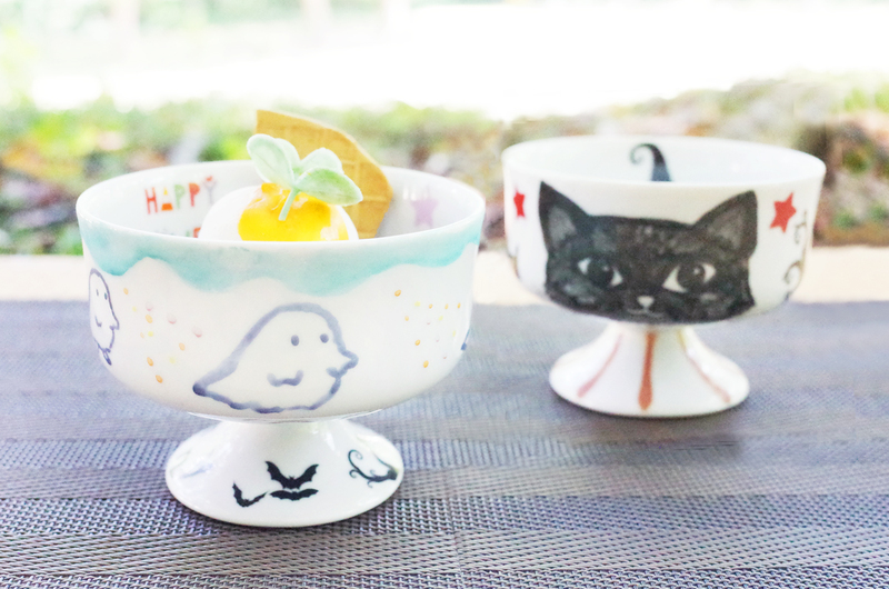 【ハロウィン限定】陶芸｢デザートカップの絵付け｣