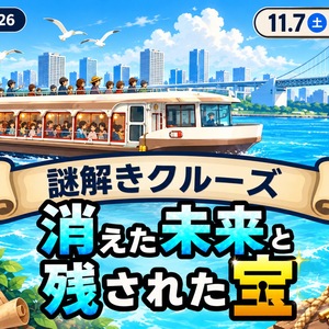 【竹芝】親子で宝探し！ちょもろー謎解きクルーズ