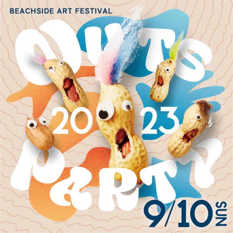 アートフェスティバル『Beachside Art Festival NUTS PARTY 2023』千葉ポートパークにて9月10日に開催！第一弾出演アーティストを発表