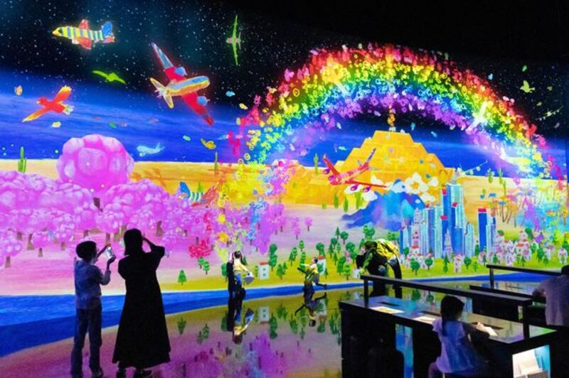 【名古屋市】金山南ビル美術館棟にて、「チームラボ 学ぶ！未来の遊園地と、花と共に生きる動物たち」を9月22日より開催！
