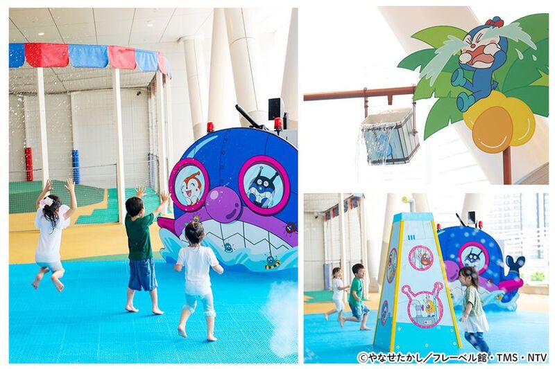 横浜アンパンマンこどもミュージアム、夏の人気イベント「水あそびひろば」を6月13日より開催