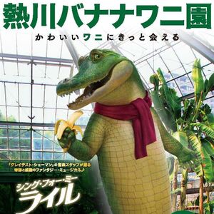 映画「シング・フォー・ミー、ライル」と「熱川バナナワニ園」のコラボ企画『かわいいワニにたくさん会える』3月3日より開始