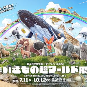 いきもの超ワールド展　キービジュアル